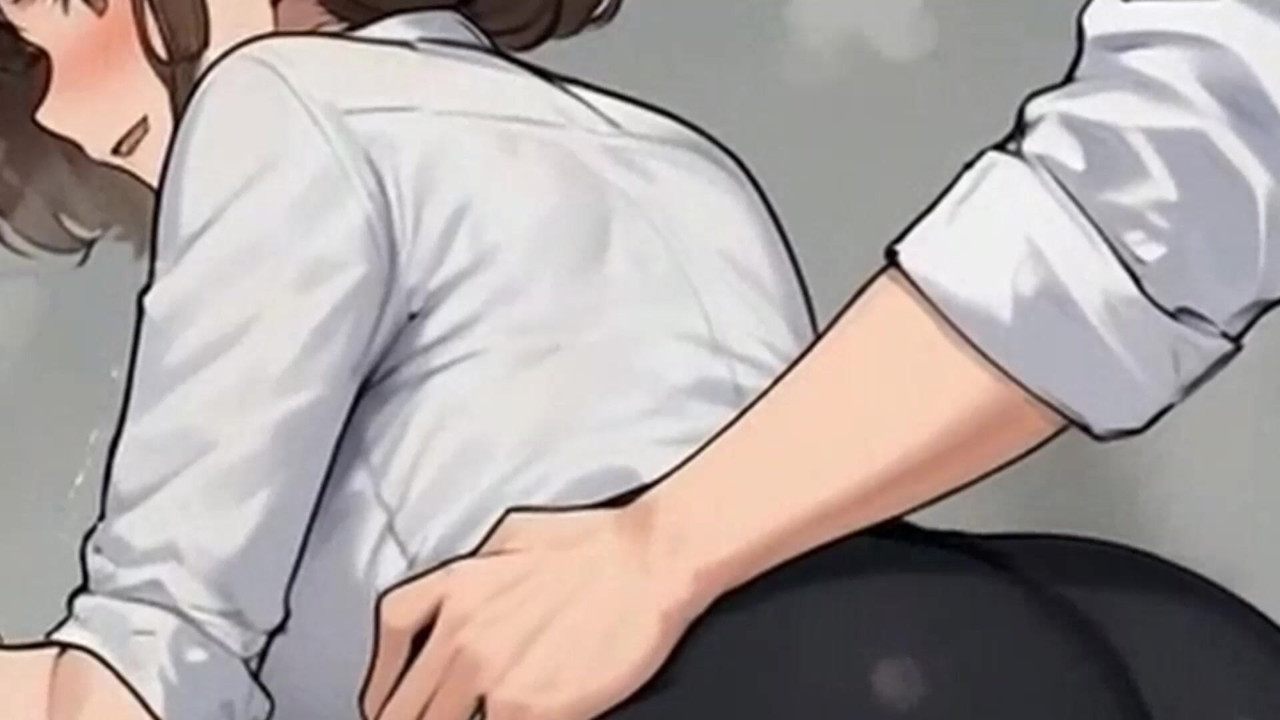 Waifu sekretarica POV - zadirkivanje izbliza u kancelariji (1m klip)