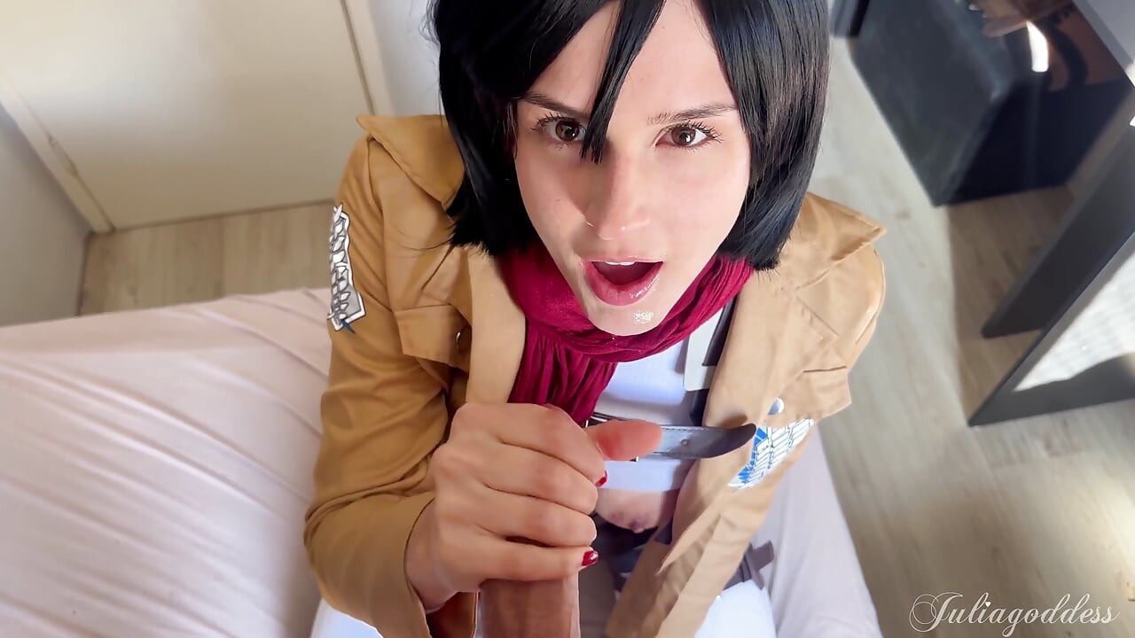 Mikasa POV Blowjob Fantasy - Slow, Wet & Naughty