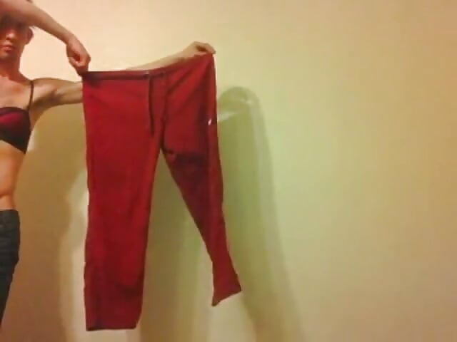 Transgirl Trying Clothes I No Longer Own (no Audio/no Sound)