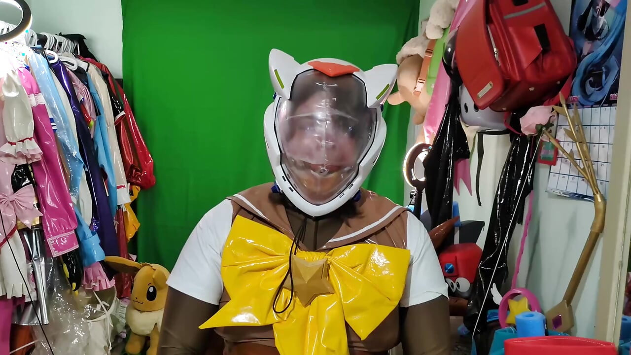 Pvc sailor eevee breathplay assorted, gags và thổi hơi đuôi