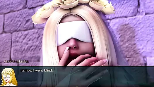 Goblin layer - belohnt mit einem blowjob von der jungfräulichen nonne
