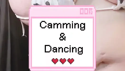 Camming und tanzen, Hucow