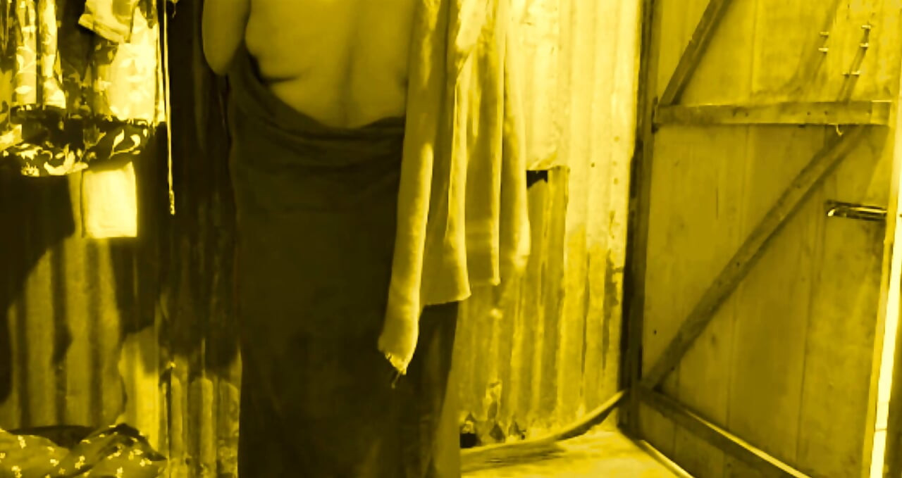 Horny bhabi hard fuck with her tight pussy after bath.