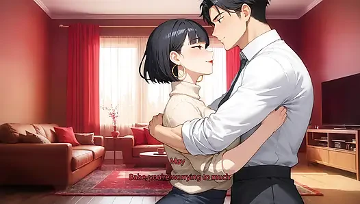 Istri hot ini lagi ngidam orang asing - menggoda suaminya untuk main kartu cuckold - bagian 2