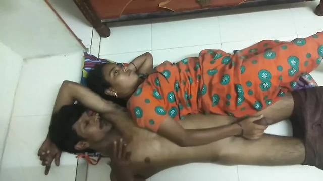 Desi Maid and Her Husband Caught Fucking