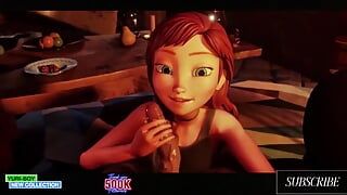 Dévoilement du secret🤫 interdit de la reine en animation 3D