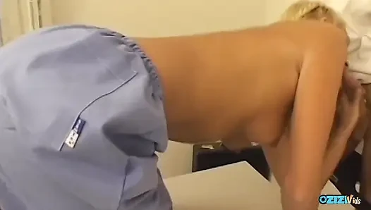 The Medical Workers Have Snuck Away to Be Crazy in a Separate Room