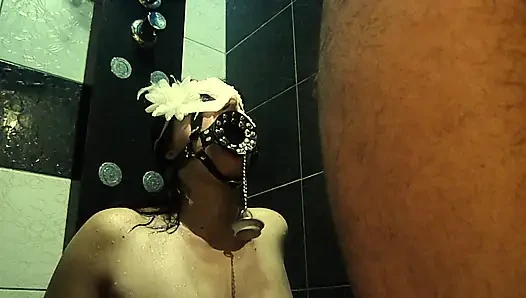Piss Whore Getting Used As A Human Toilet Compilation