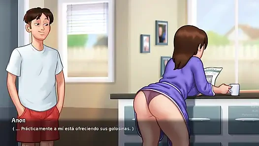 Sapık üvey anne kolajenini sikmek için her zaman arıyor - yaz mevsimi efsanesi