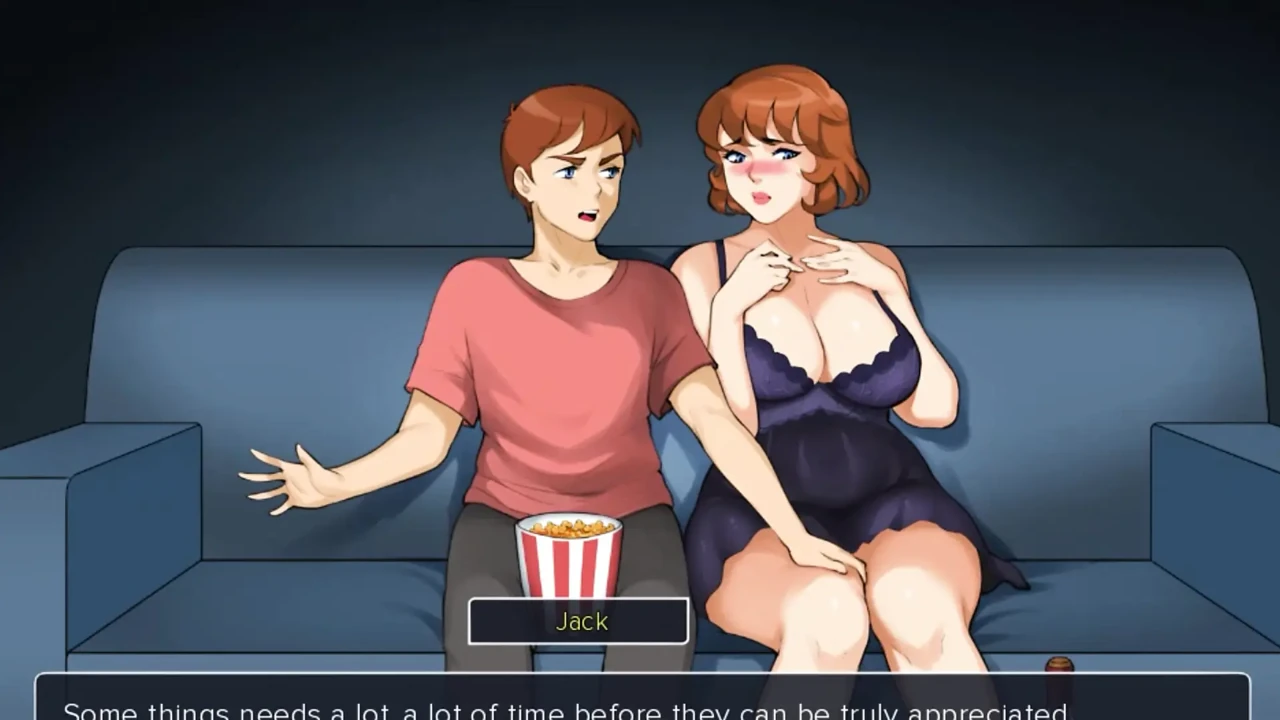 Evening Seduction: Alone with Brother's Hot Wife