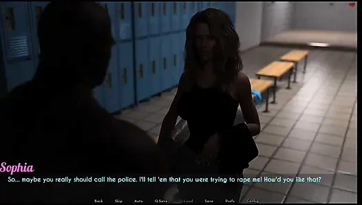 Dylan Sophia'nın banyo yaptığı yerde duş almak istedi ortak duşa gitti büyük bir yarak aldı