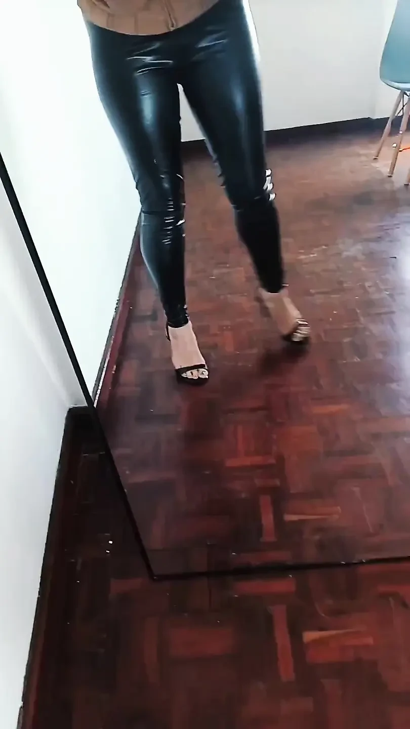 Leather Pants and Stilettos
