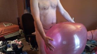 Blimp e tilly round balão idiota - retrô