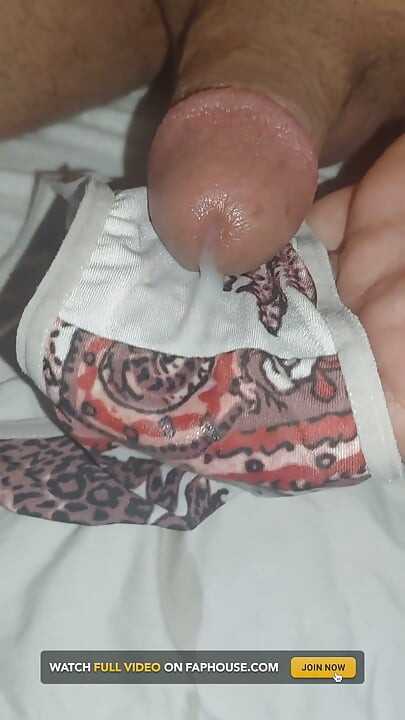 I Ejaculate Into the Panties My Wife Is Going to Wear While She Is in the Bathroom.