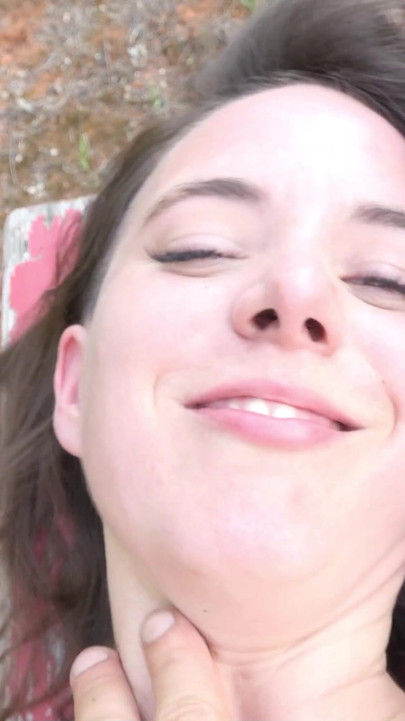 Iconic moment from "Public Anal Sex for Petite German Teen Mina at Pickup at Wacken Festival"