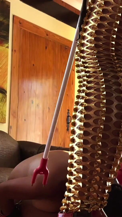 Captivating moment from "Dominatrix Mistress April - Surgical Pussy closing and sewing"