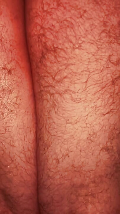 My fat ass and small close-up