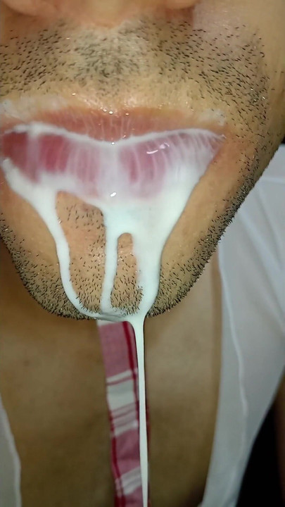 Iconic moment from "Sloopy Deep Throat, Six Pack Big and Venozo, Submissive Penis"