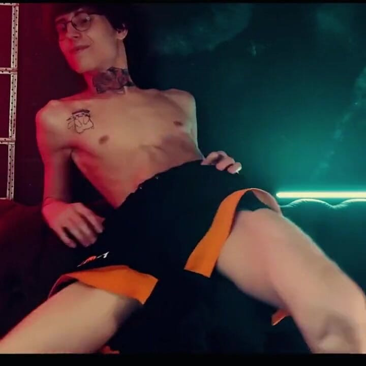 Naked Guy Spanking His Ass