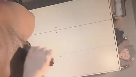 British slut gives her stepbrother a handjob while parents are on vacation