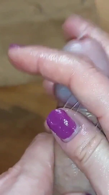Powerful moment from "Such a Lucky Dick! Femdom Edging Cumshot Compilation Cumpilation (Milking-time)"