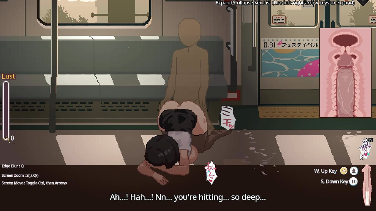 Fucking girls on a train (Train45 animations)