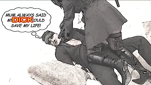 Çılgın kadın ajan kanepede yakışıklı bir dedektifle sikişiyor