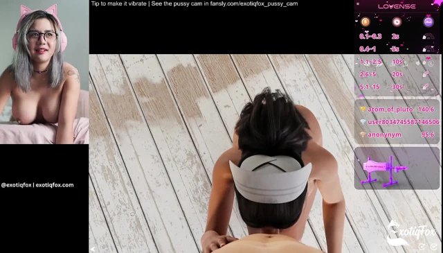 Cute Gamer Girl Gets Super Horny Playing Hentai Game - Live Masturbation Session