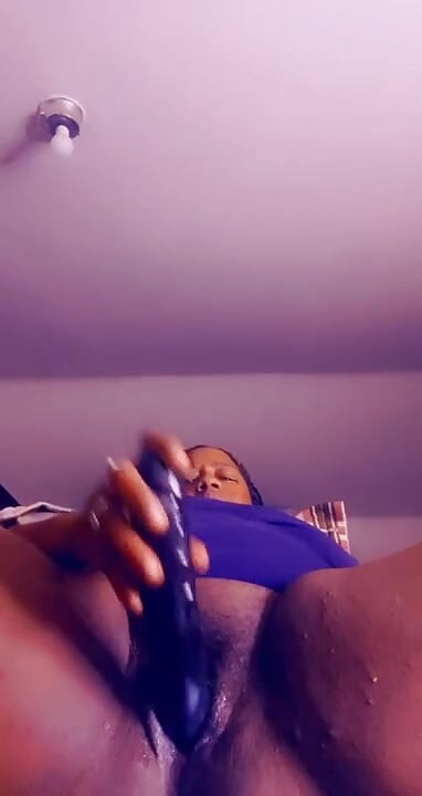 Desirable passion creams her dildo