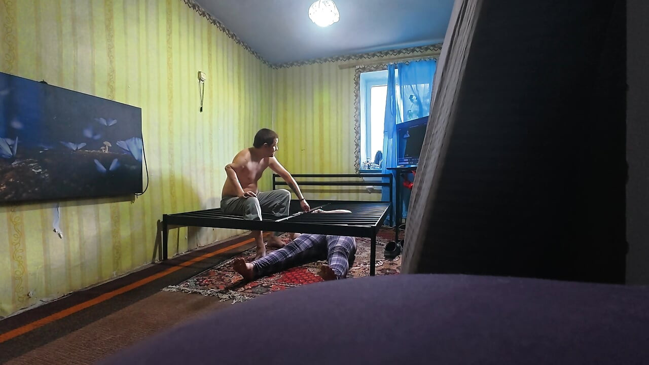 Behind the scenes, uncut. We're building a new sex bed