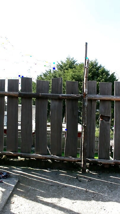 Pantyhose crosdreser outside Exhibition