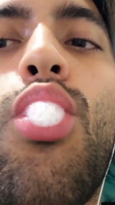 Jerking off and cum shot inside of a sock - Camilo Brown | Clip 2