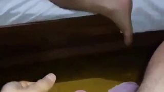 husband jerks off as wife gets fucked in front of him