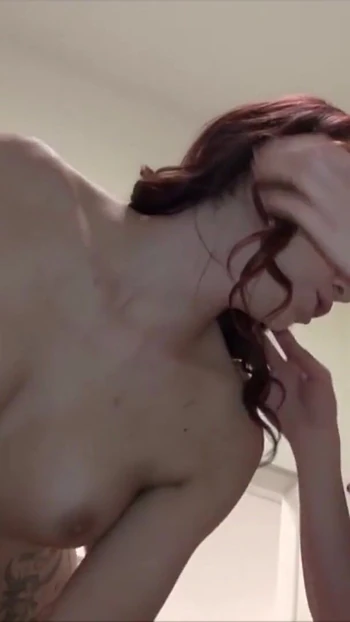 Spectacular moment from "Redhead Teen Natalie caught Friend Fuck and Join in 3some"