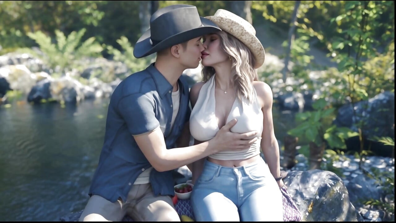 Awam Sophia - Sex at the Ranch - Sophia Confessed to Dylan That He Makes Her Pussy Feel Much Better Than Her Husband