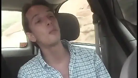 Eager short hair slut gets drilled on a bench outdoors