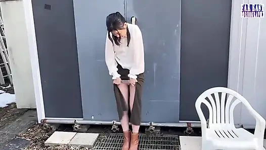 Bare Nip Stroll Where Crowded Eyes Spark a Hot, Tight Peak on Her Perky Tips Phase.3