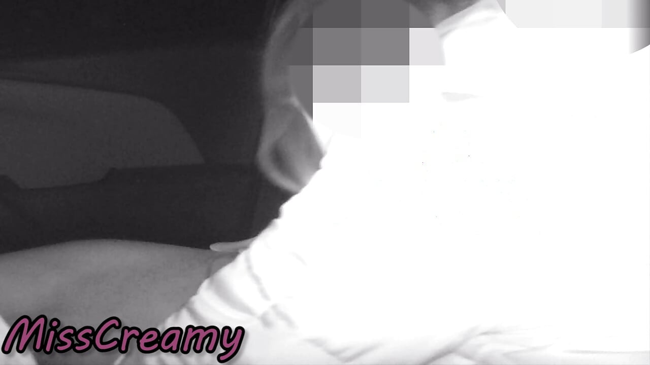Dogging Slutty French Teacher in A Parking Sucks Random Stranger's Cock for Her Husband's Cuckold - Misscreamy