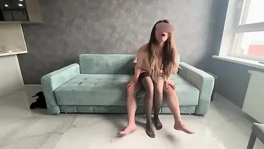 Zufällige Nachbarn (Sex mit Dialog)