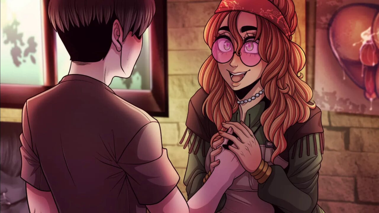 Umjetnost je o novim percepcijama - gluma Slikanje golotinje Model Slikanje ispred Futanarisa