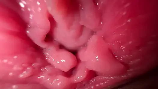 Pussy wide spreading and dirty talk