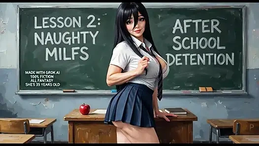 MILF in schulmädigen-uniform 2