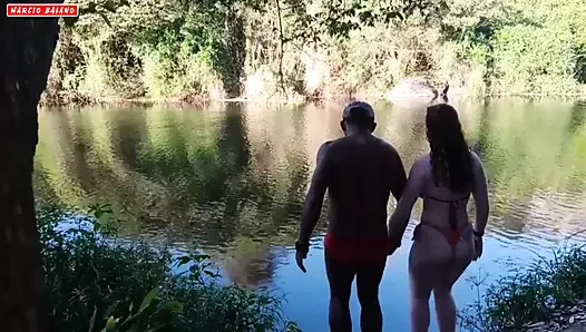 My friend took me to the forest, fucked me without a condom so I wouldn't get pregnant and liked it in my face