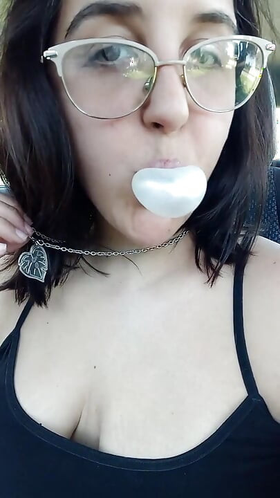 Chew Bubblegum While Parking in Public Place- Bunny Looner