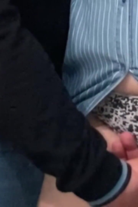 Perverted Stranger Rubbed My Pussy in the Crowded Subway