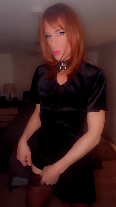 Valerie Cums on Her Own Nylon Stocking Feet