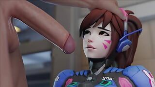 Hard anal sex! Fucking D.Va's Big Hot Ass (3D Hentai, Overwatch Best Porn Compilation) aphy3d