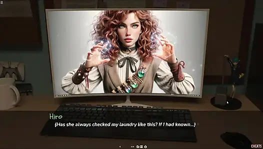 Japanese Stepmom Caught By Hiro While Sniffing His Underwear And Naked In Bathroom