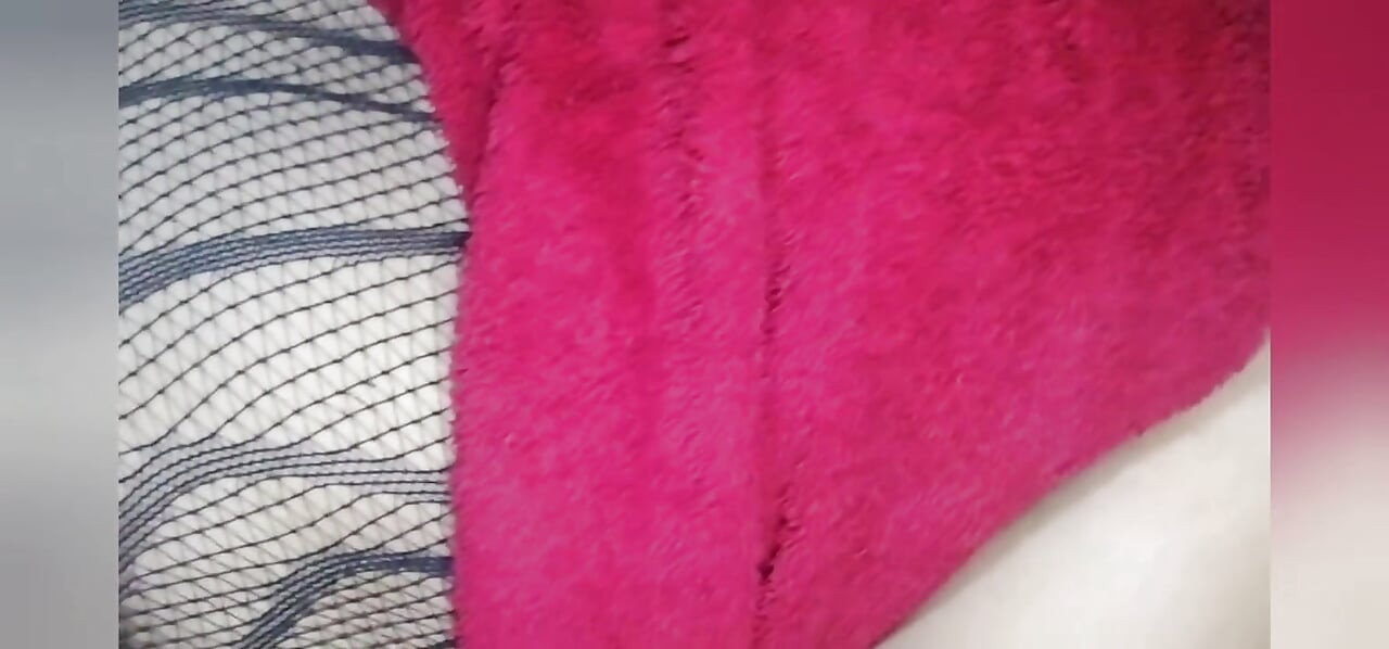 ep1 Desi stepmom found cam of stepson and she strips for him to see Pussy Show Begins Laying on the bed starts boobs job seduced