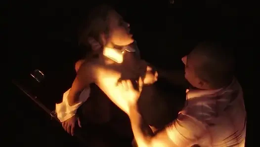 Naylon Kız Vahşi BDSM Seansında Bağlı Ve Sert Sikiliyor